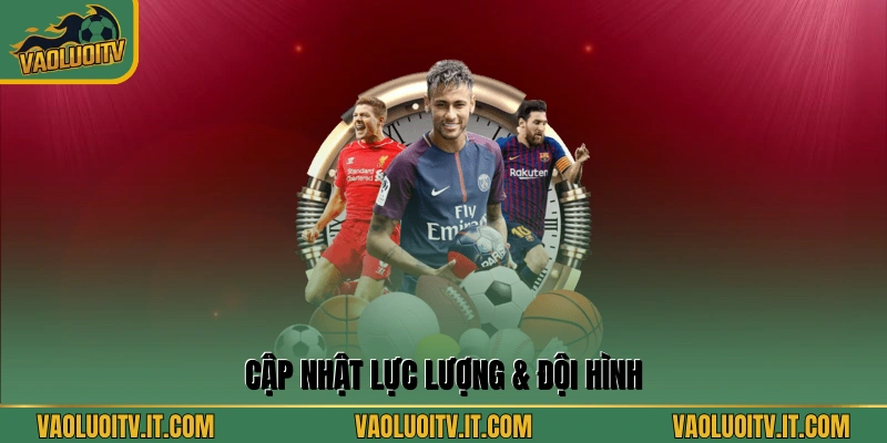 Cập nhật lực lượng & đội hình