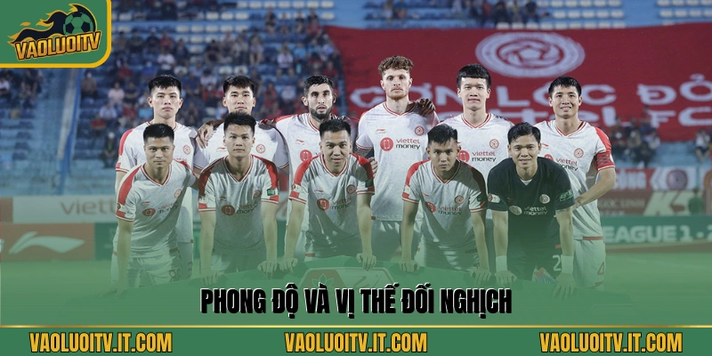 Phong độ và vị thế đối nghịch